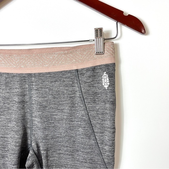 Free People Movement Heathered Gray Leggings - Picture 4 of 8